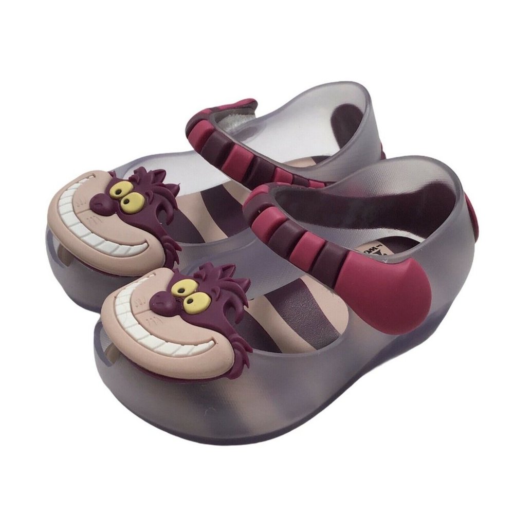 Mini Melissa Purple and Gray Kids Sandals